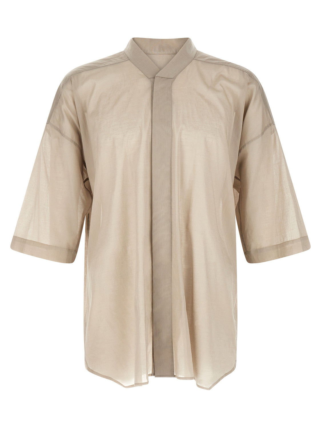 Gray Cotton Blouse