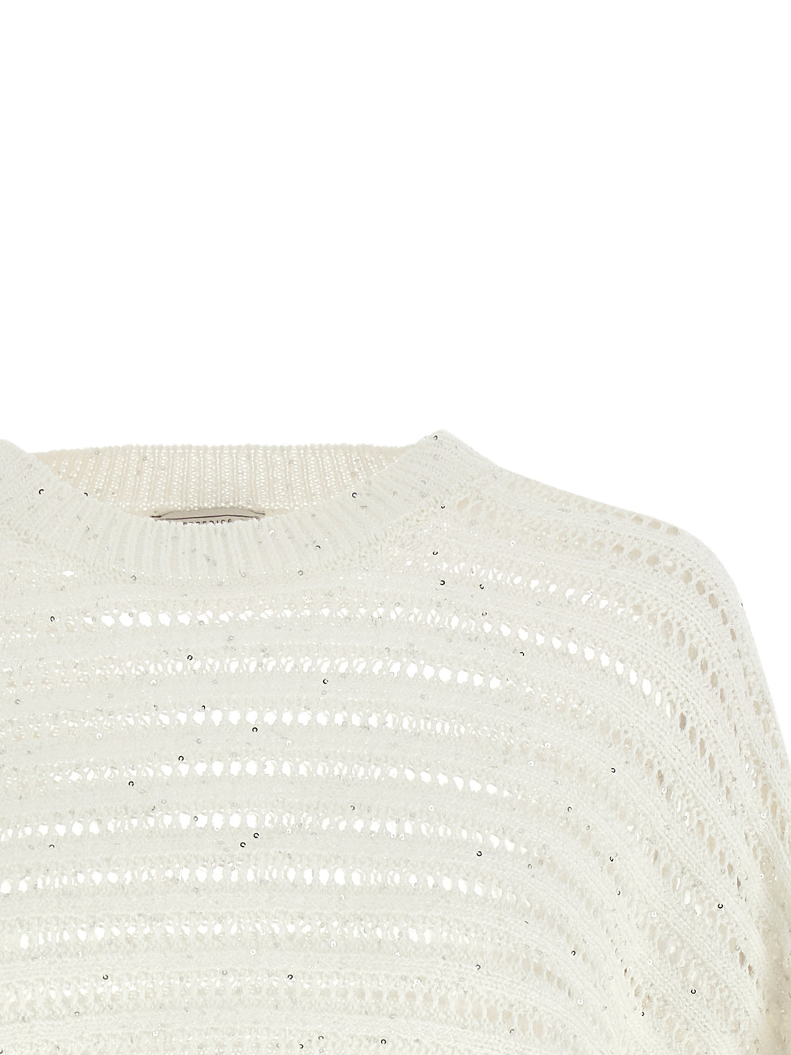 White Cotton Cardigan