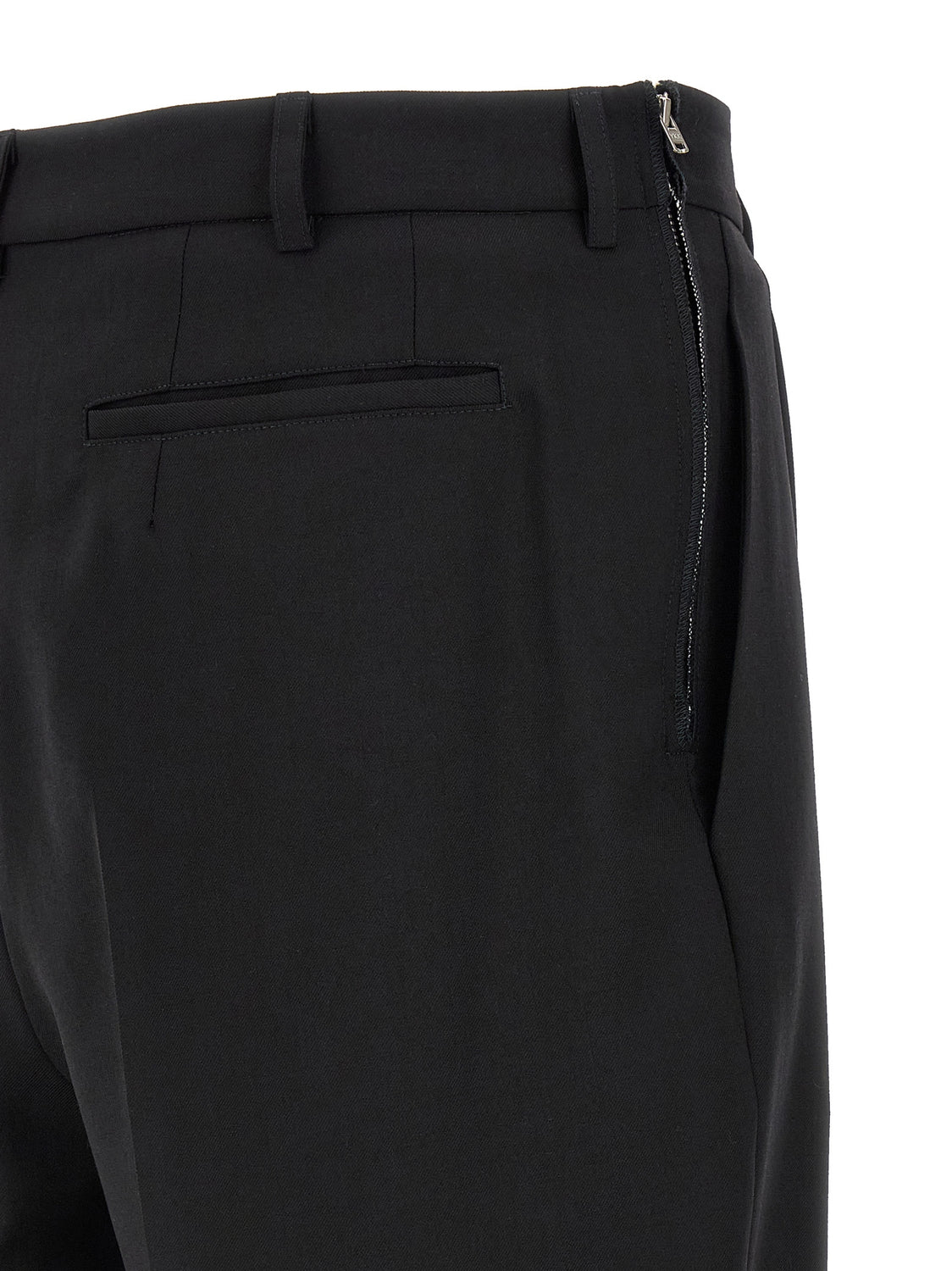 Black Wool Dress Pants
