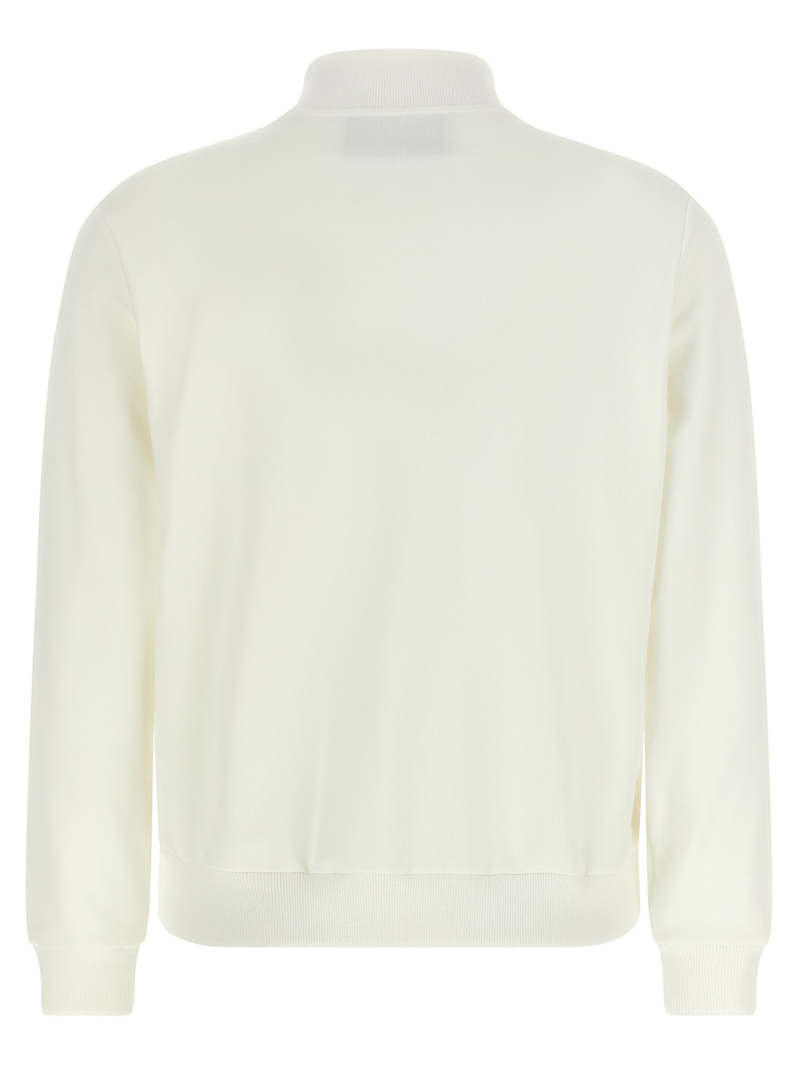 White Cotton Sweatshirt
