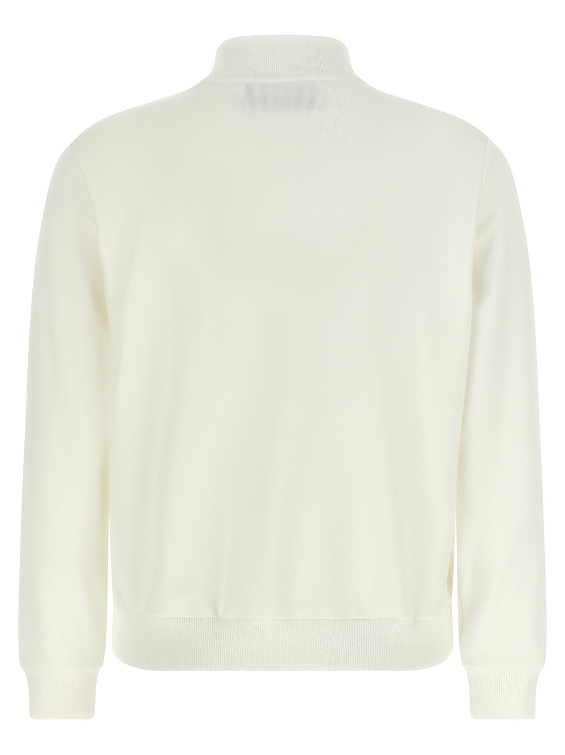 White Cotton Sweatshirt