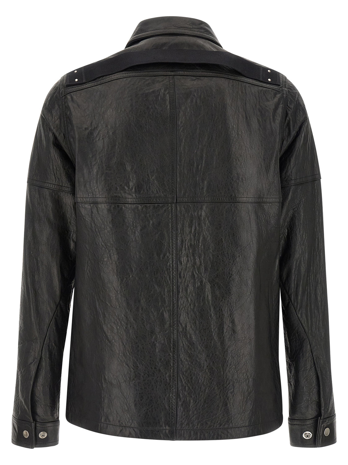 Black Lamb Leather Leather Jacket