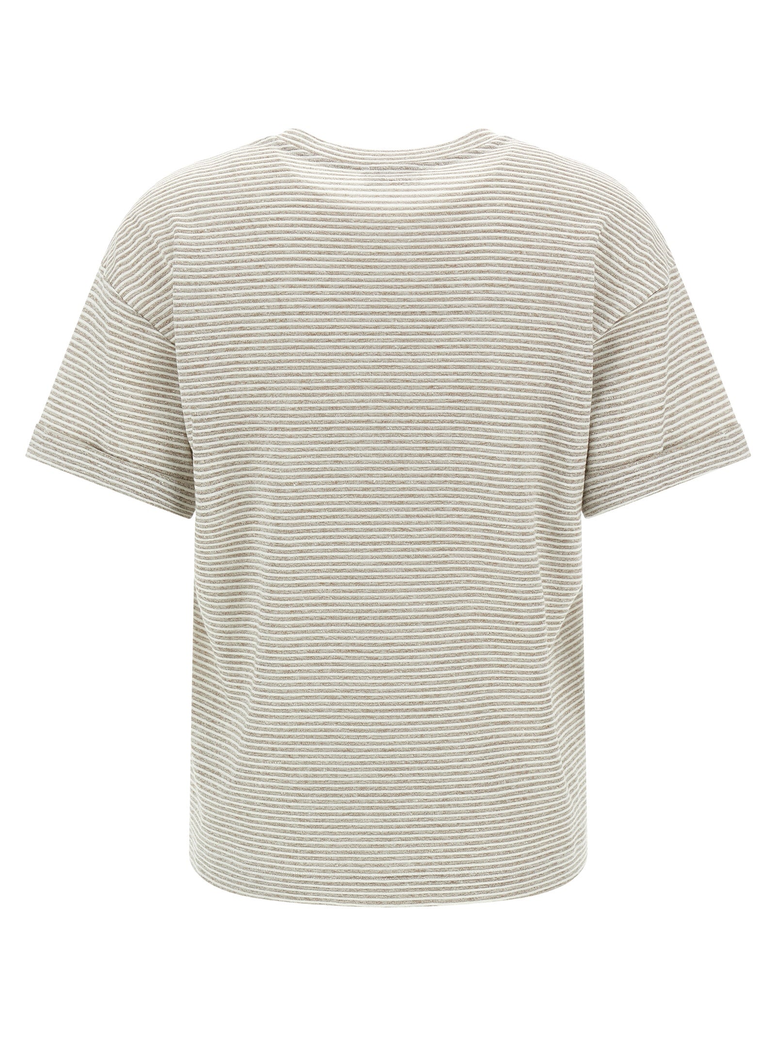 Beige Linen T-Shirt