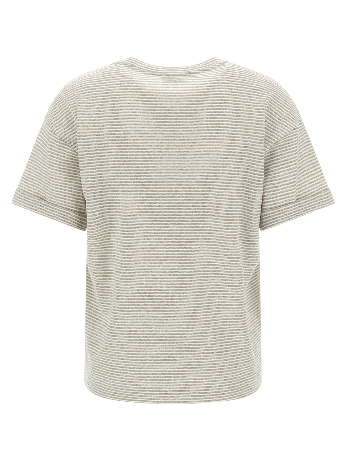 Beige Linen T-Shirt