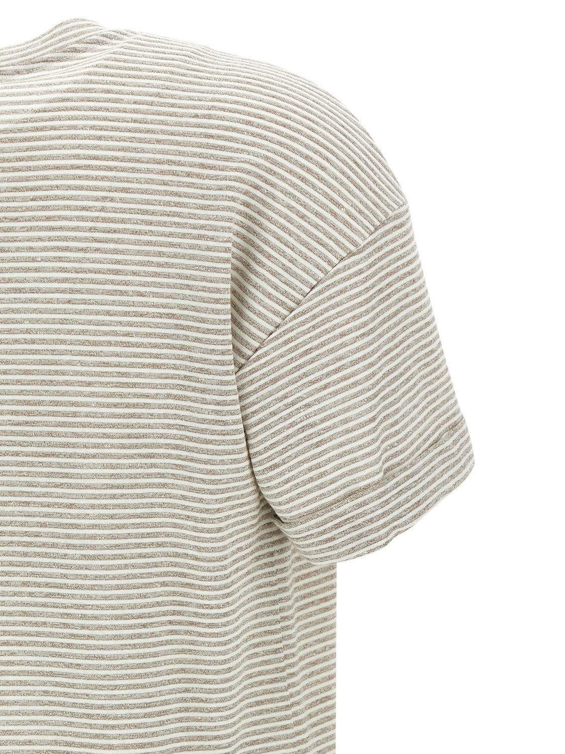Beige Linen T-Shirt