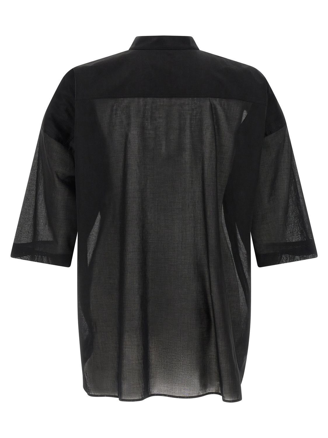 Black Cotton Blouse