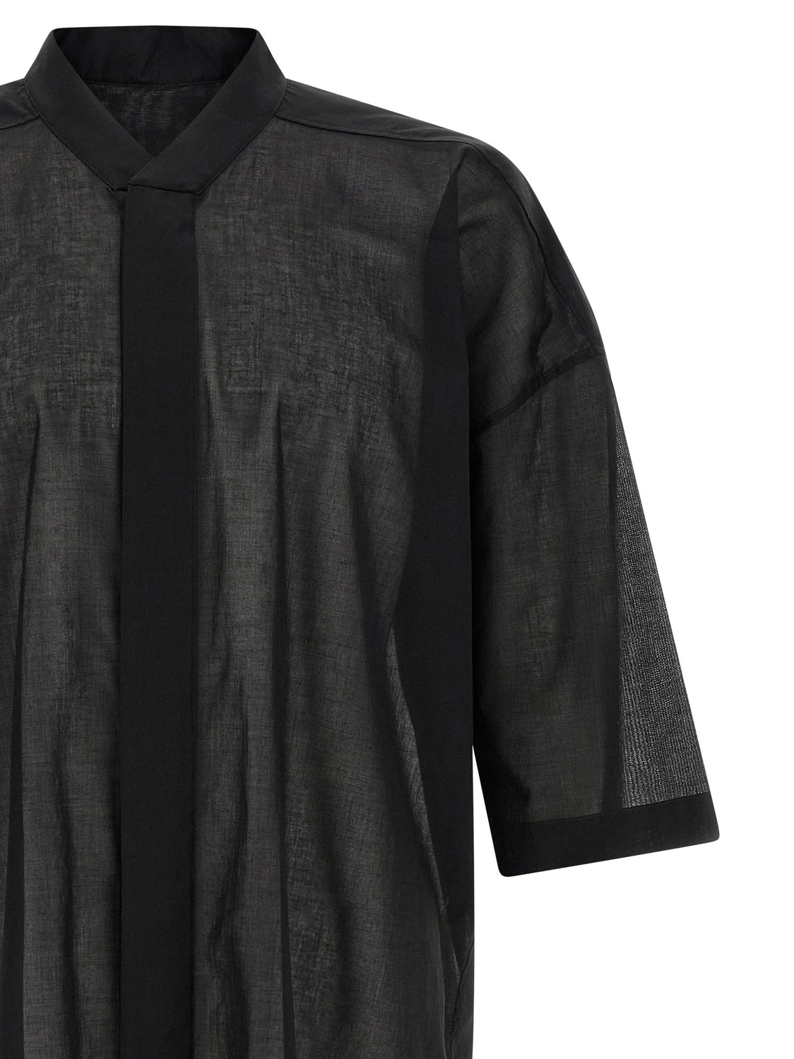 Black Cotton Blouse
