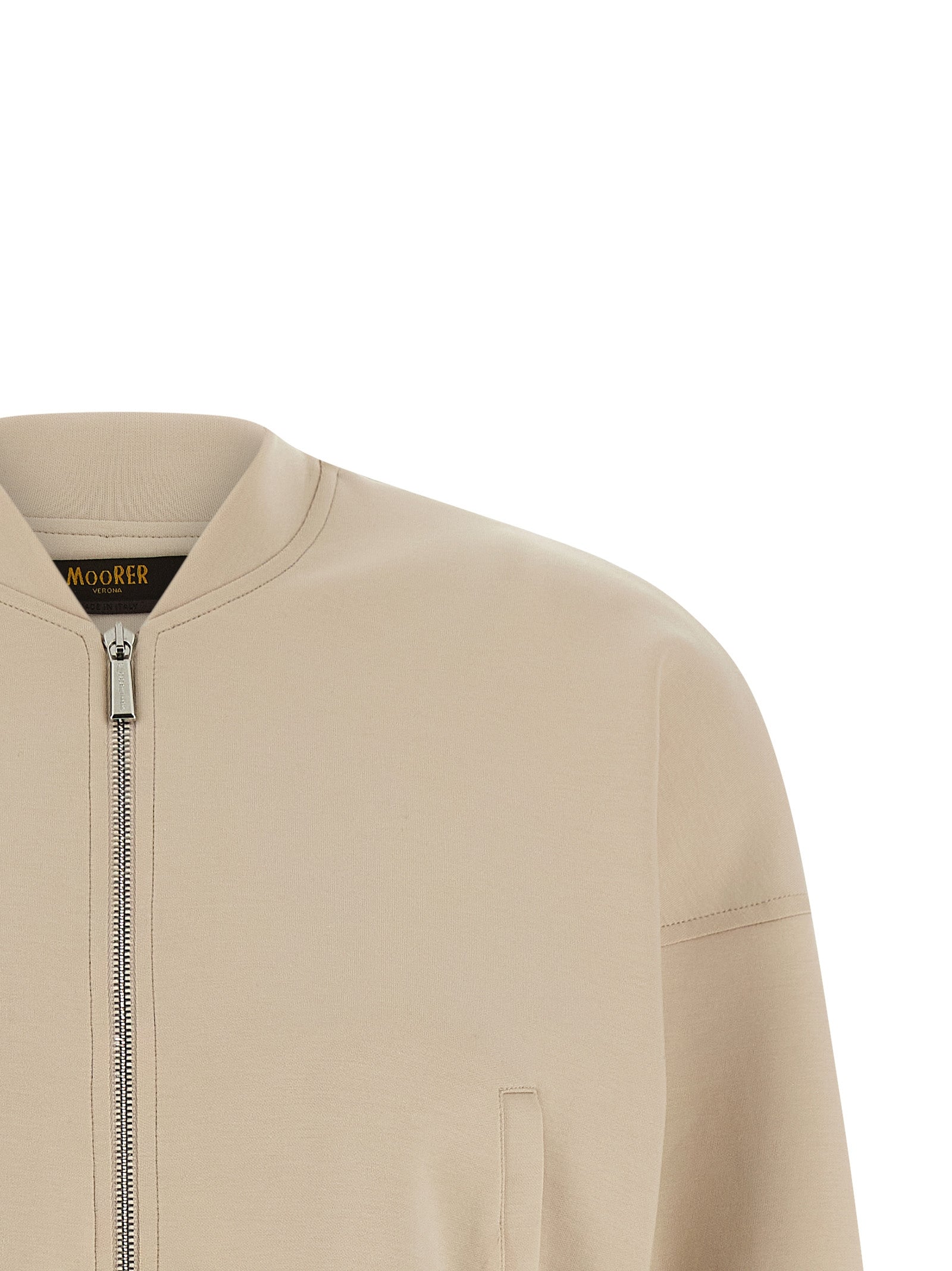 Beige Cotton Sweatshirt