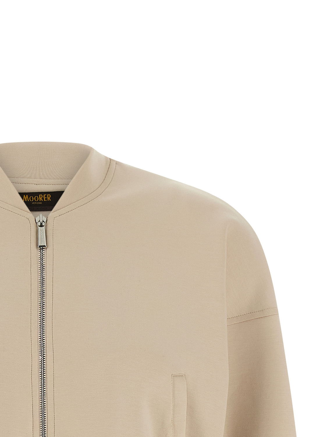 Beige Cotton Sweatshirt