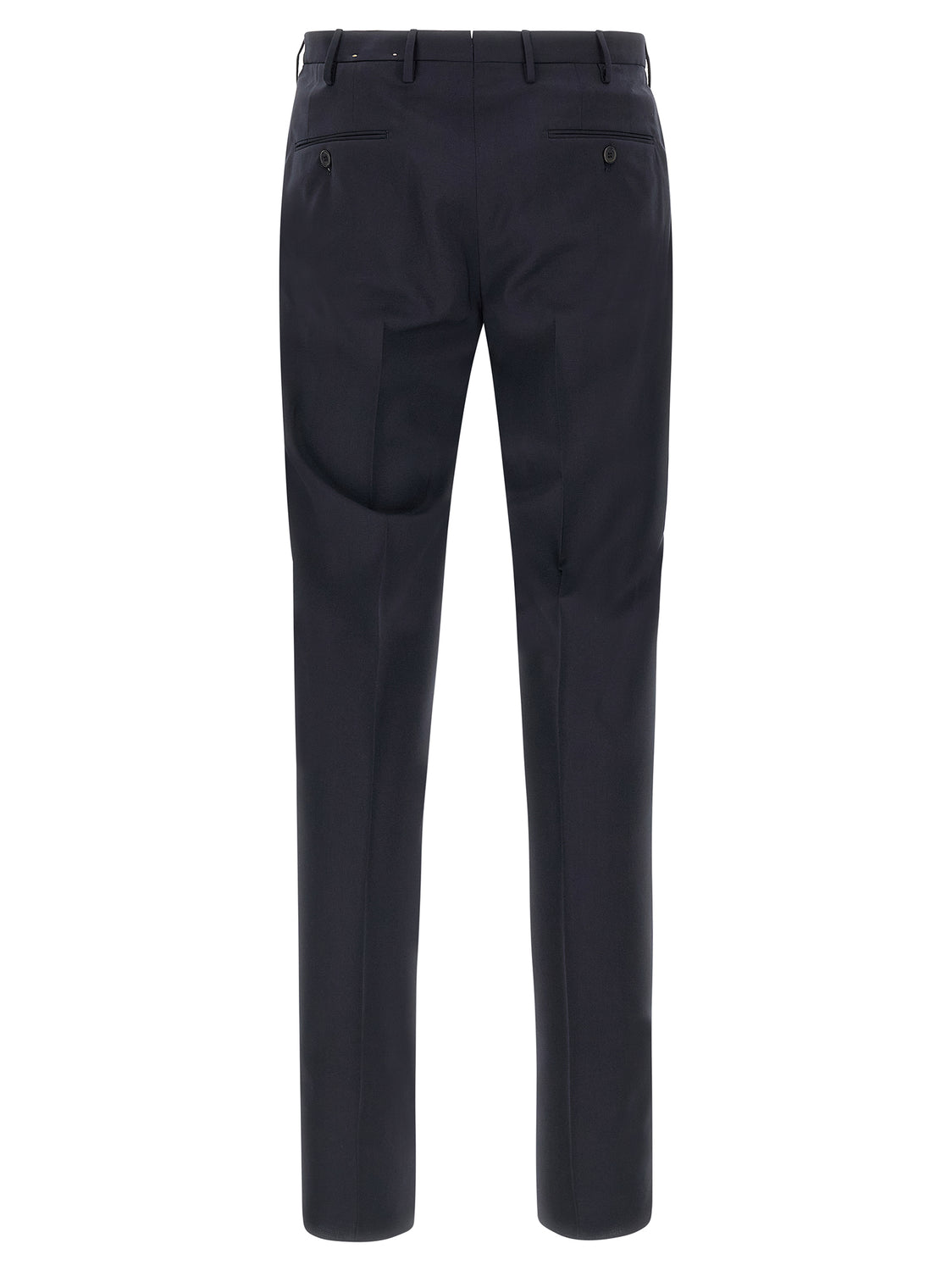 Blue Virgin Wool Dress Pants