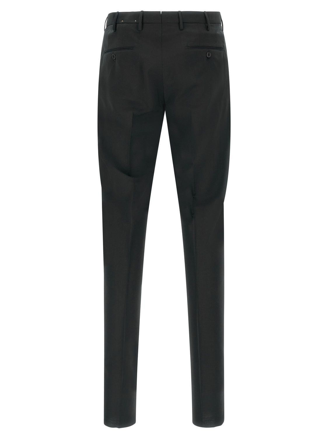 Black Virgin Wool Dress Pants