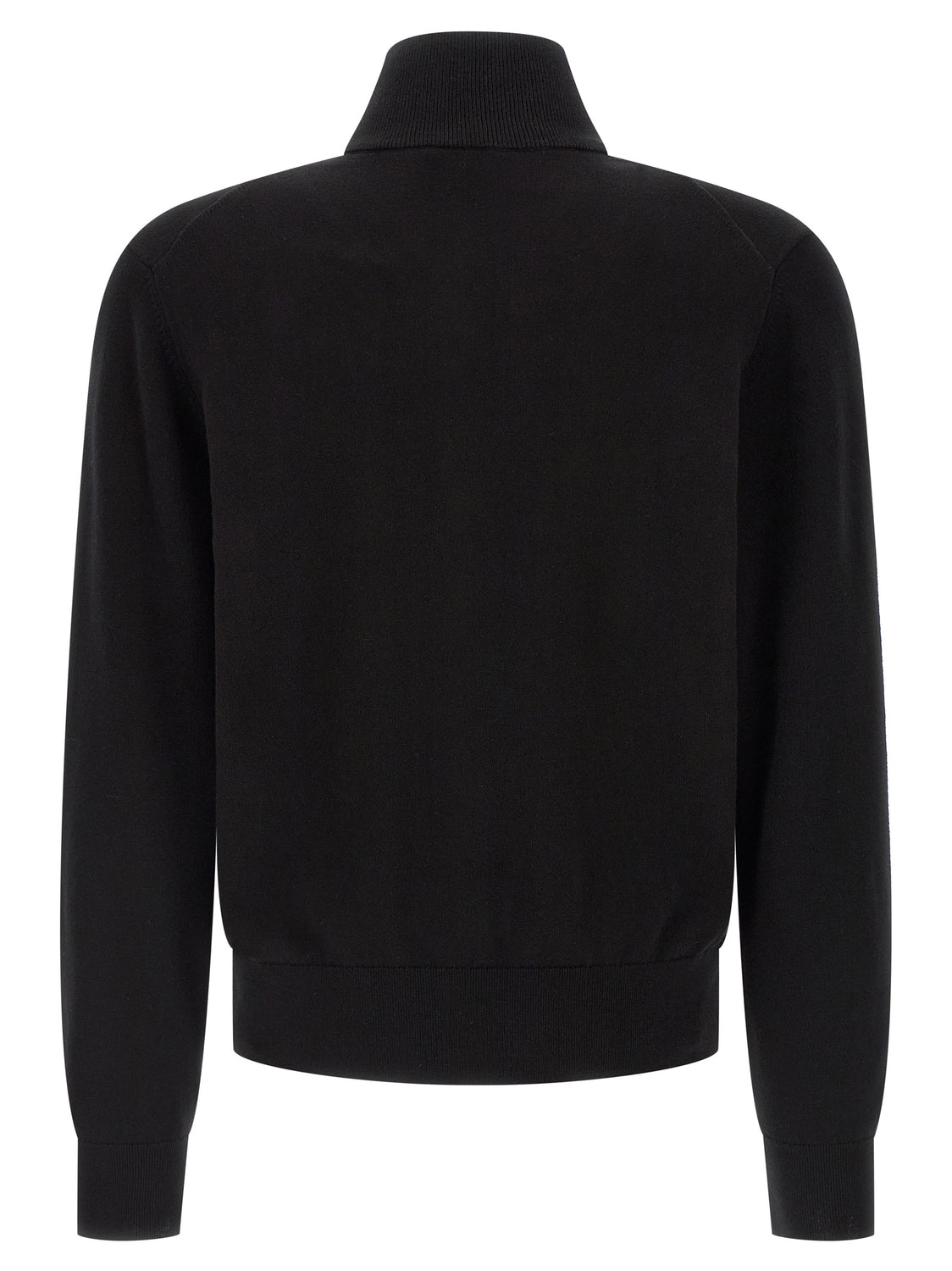 Black Cotton Cardigan