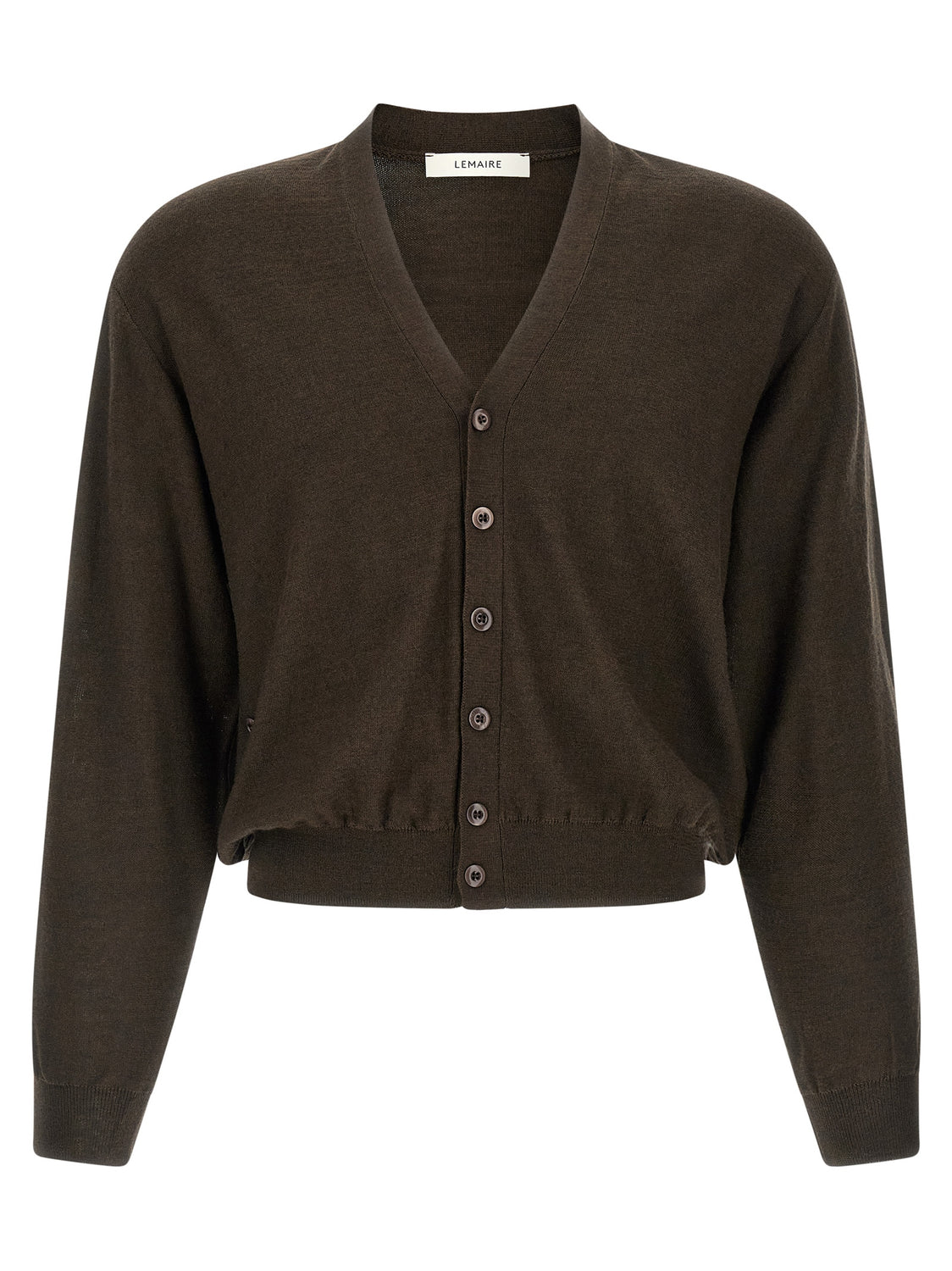 Brown Marabou Cardigan