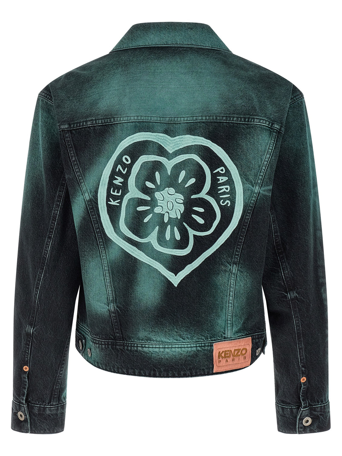 Gray Cotton Denim Jacket