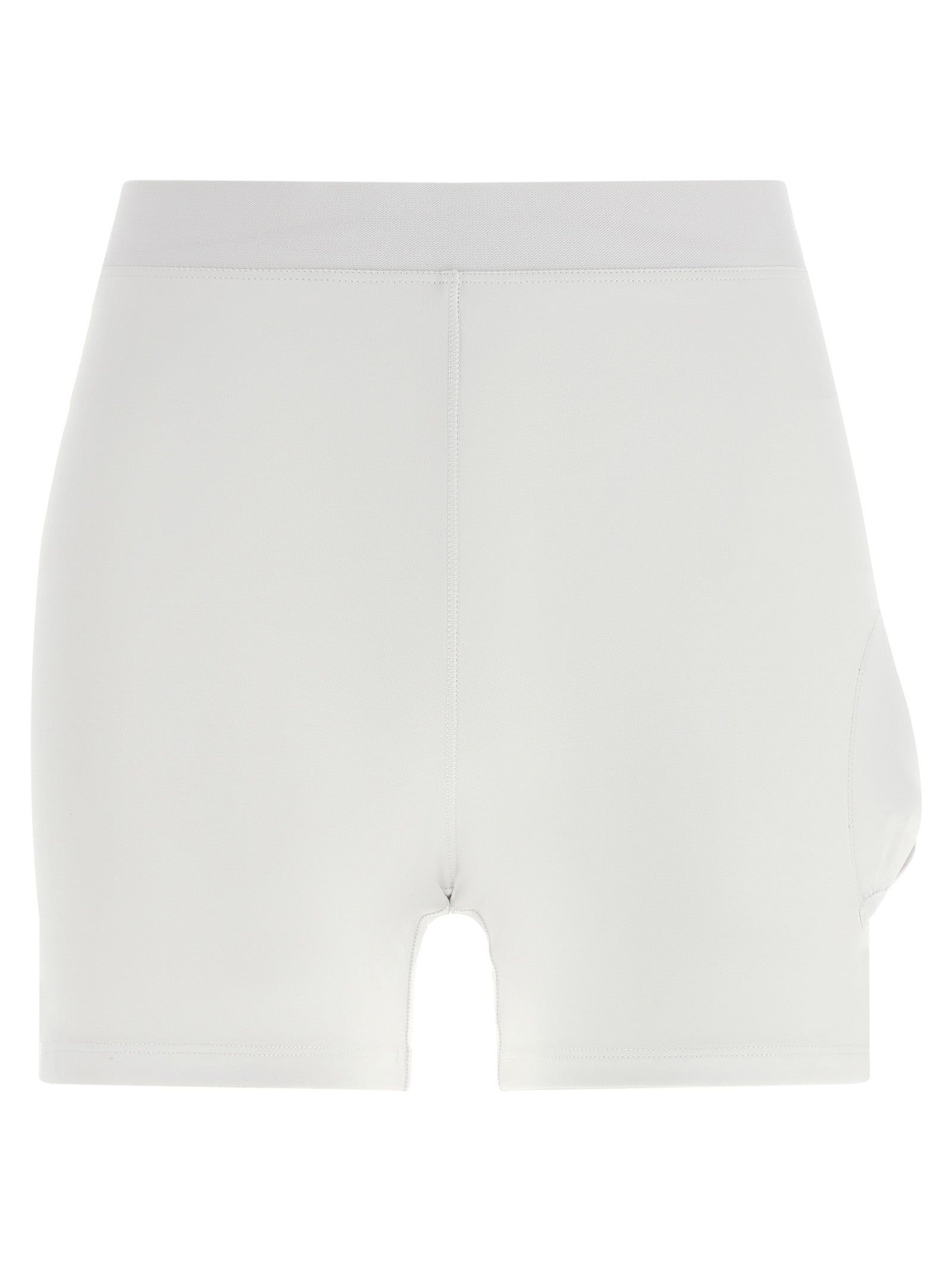 White Cotton Short Dress