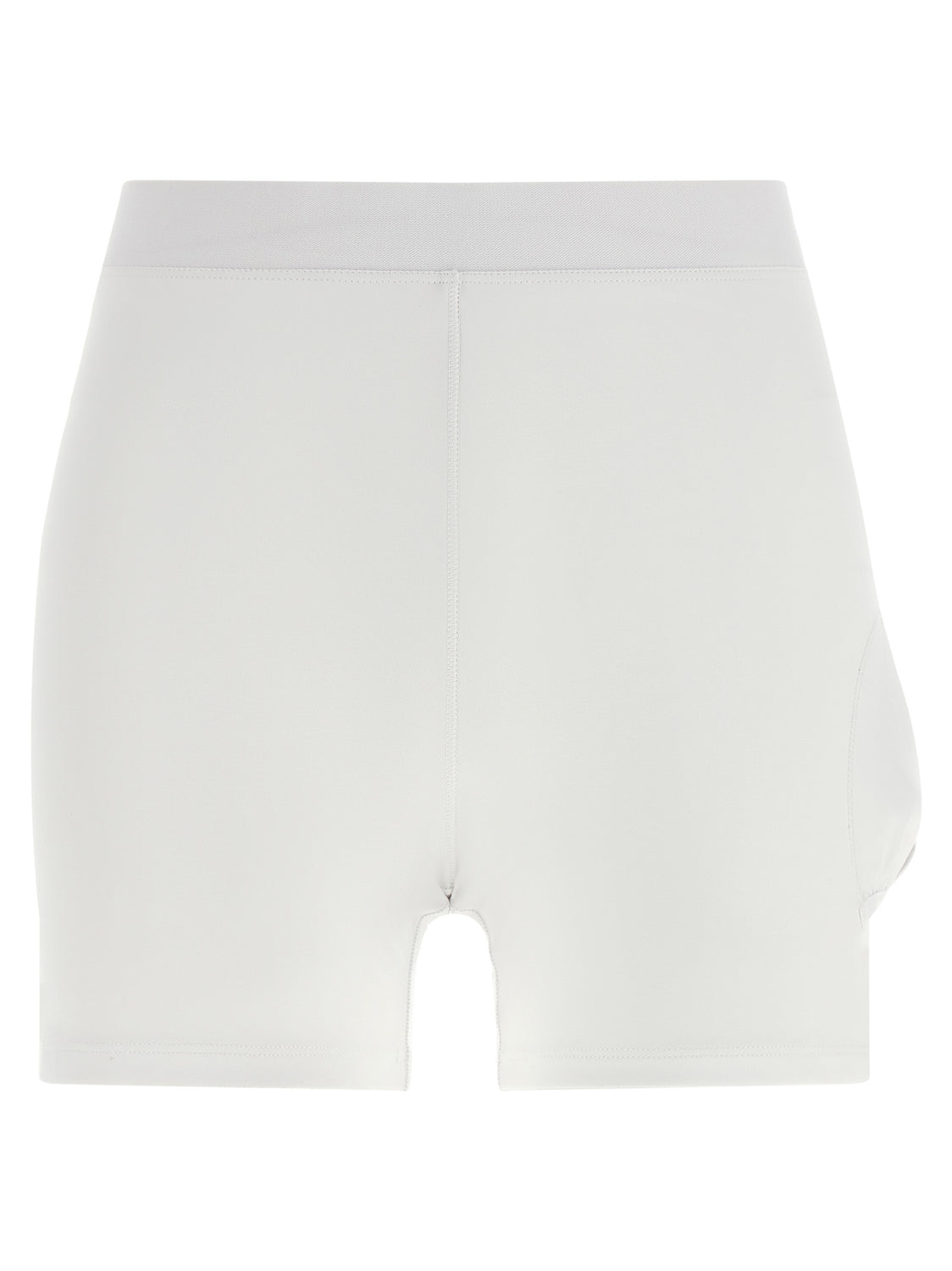 White Cotton Short Dress