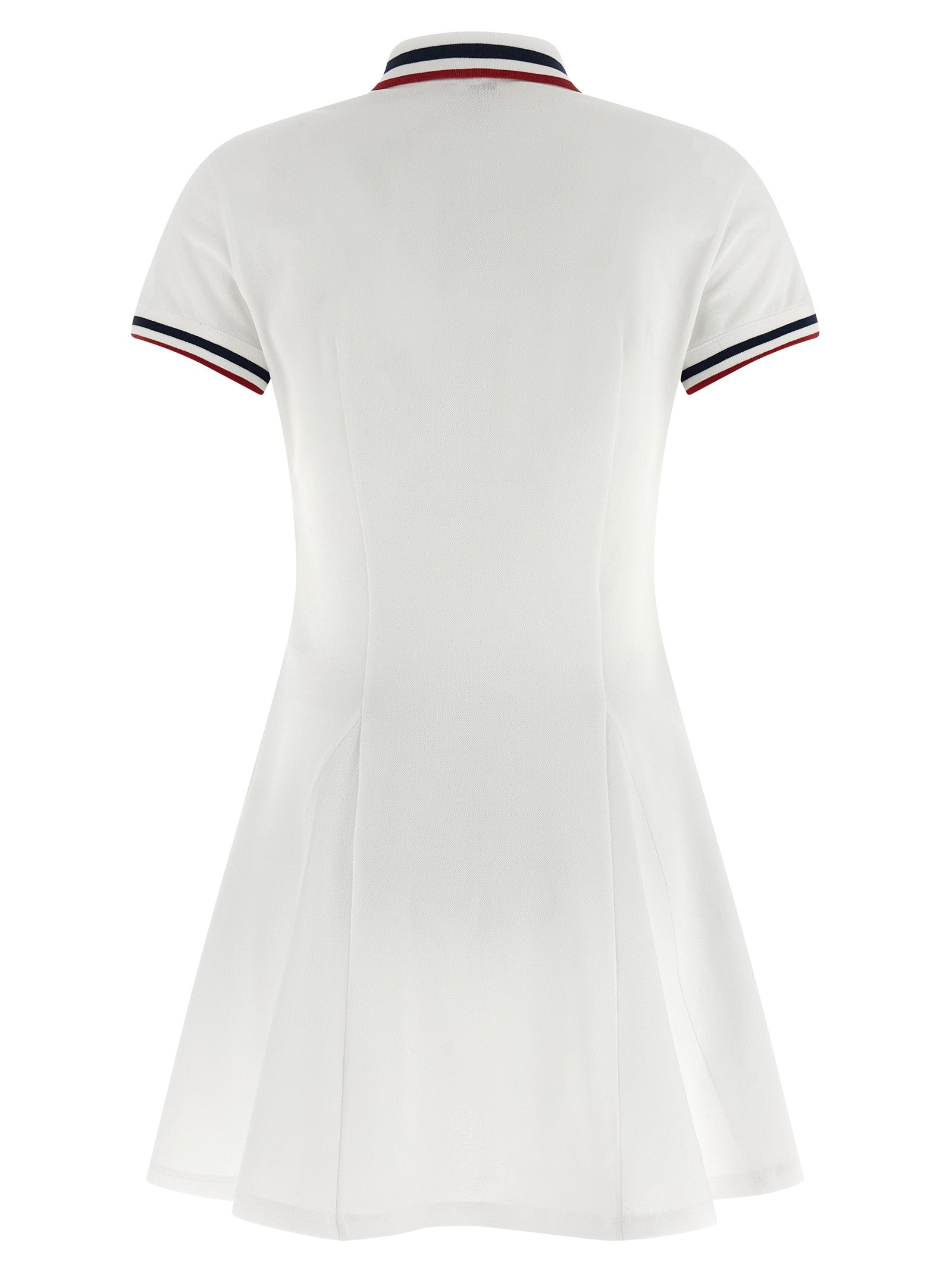 White Cotton Short Dress
