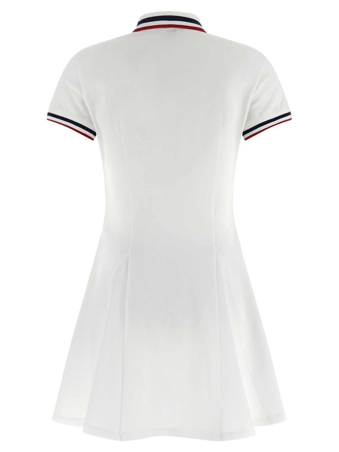 White Cotton Short Dress