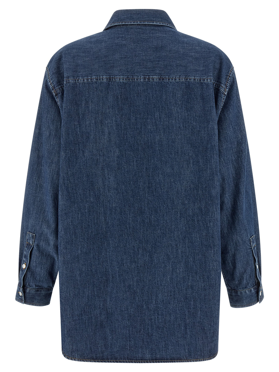 Blue Cotton Blouse