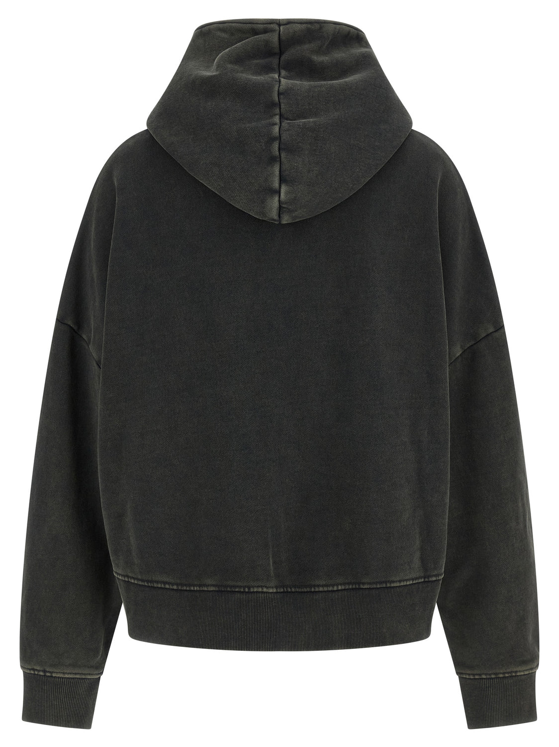 Gray Cotton Hoodie