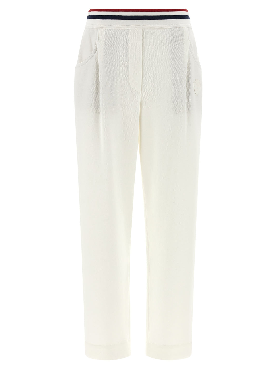 White Cotton Joggers (Workout Pants)