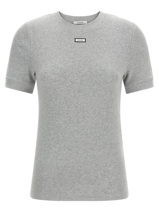 Gray Cotton T-Shirt