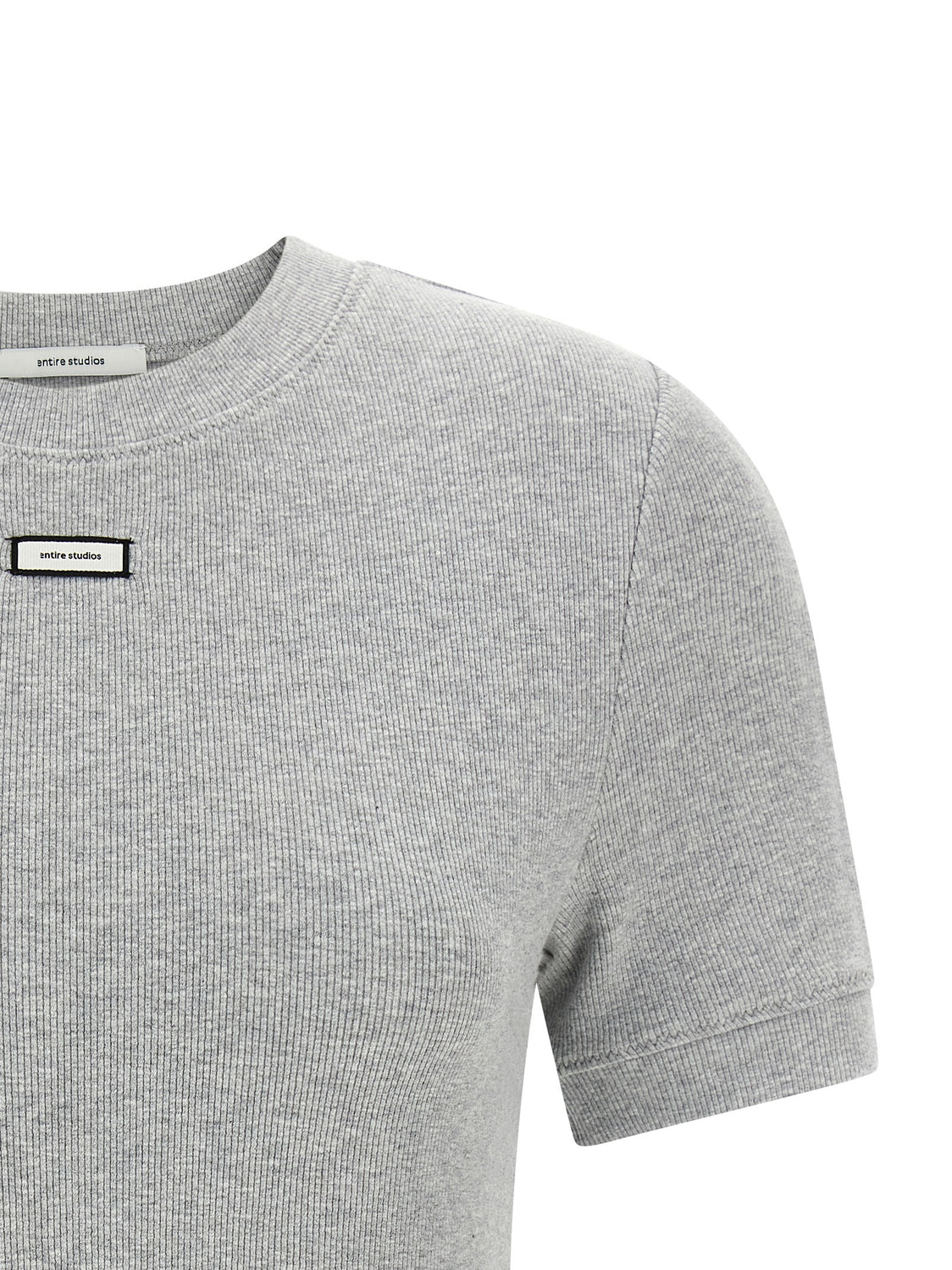 Gray Cotton T-Shirt