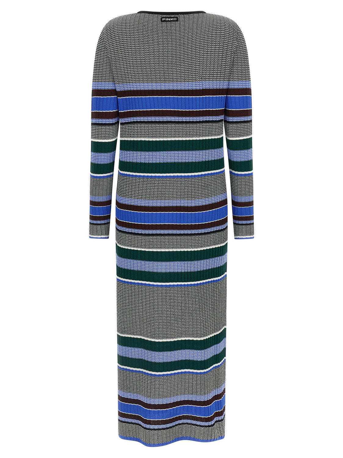Multicolor Viscose Long Dress
