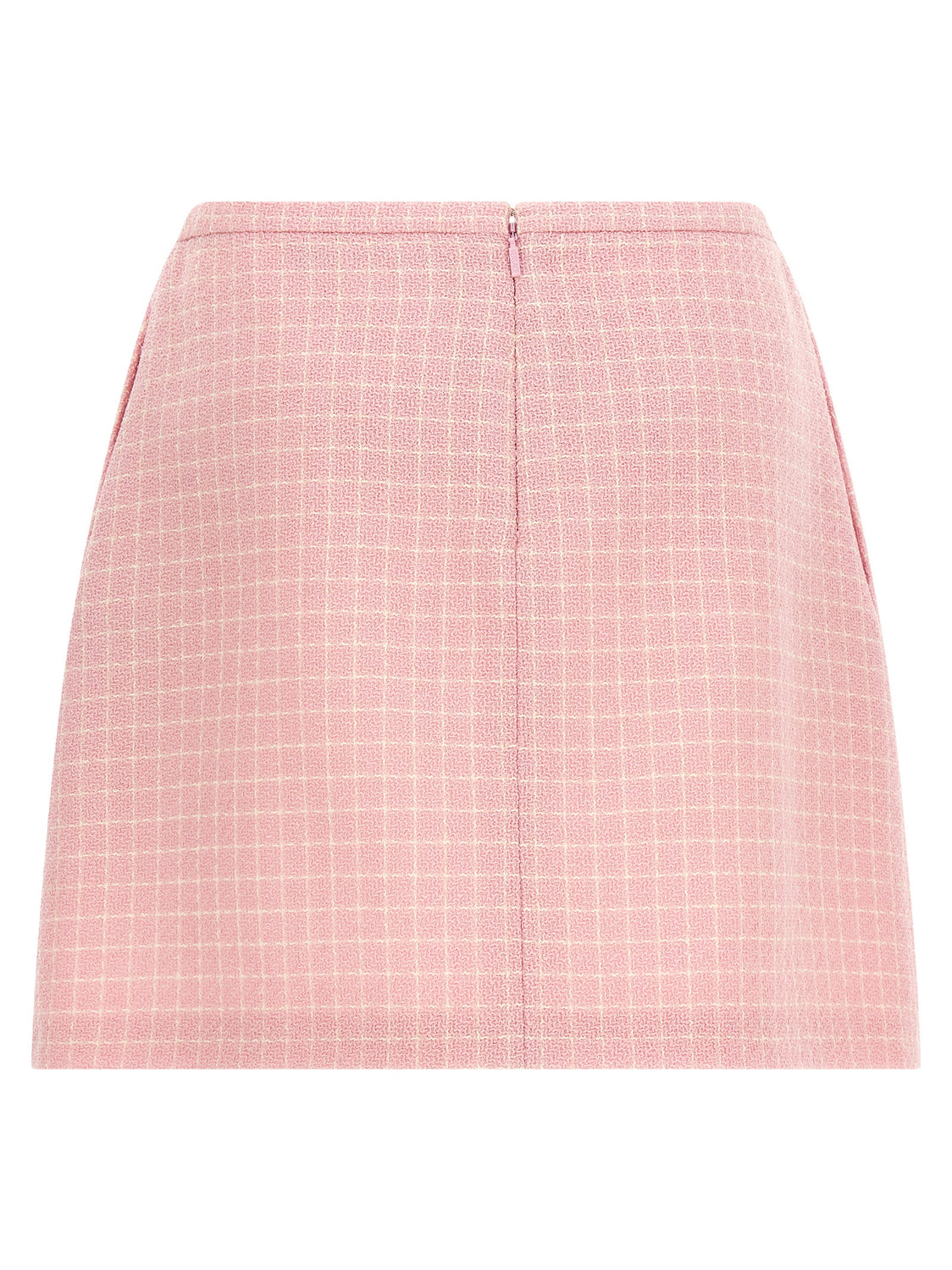 Multicolor Virgin Wool Long Skirt