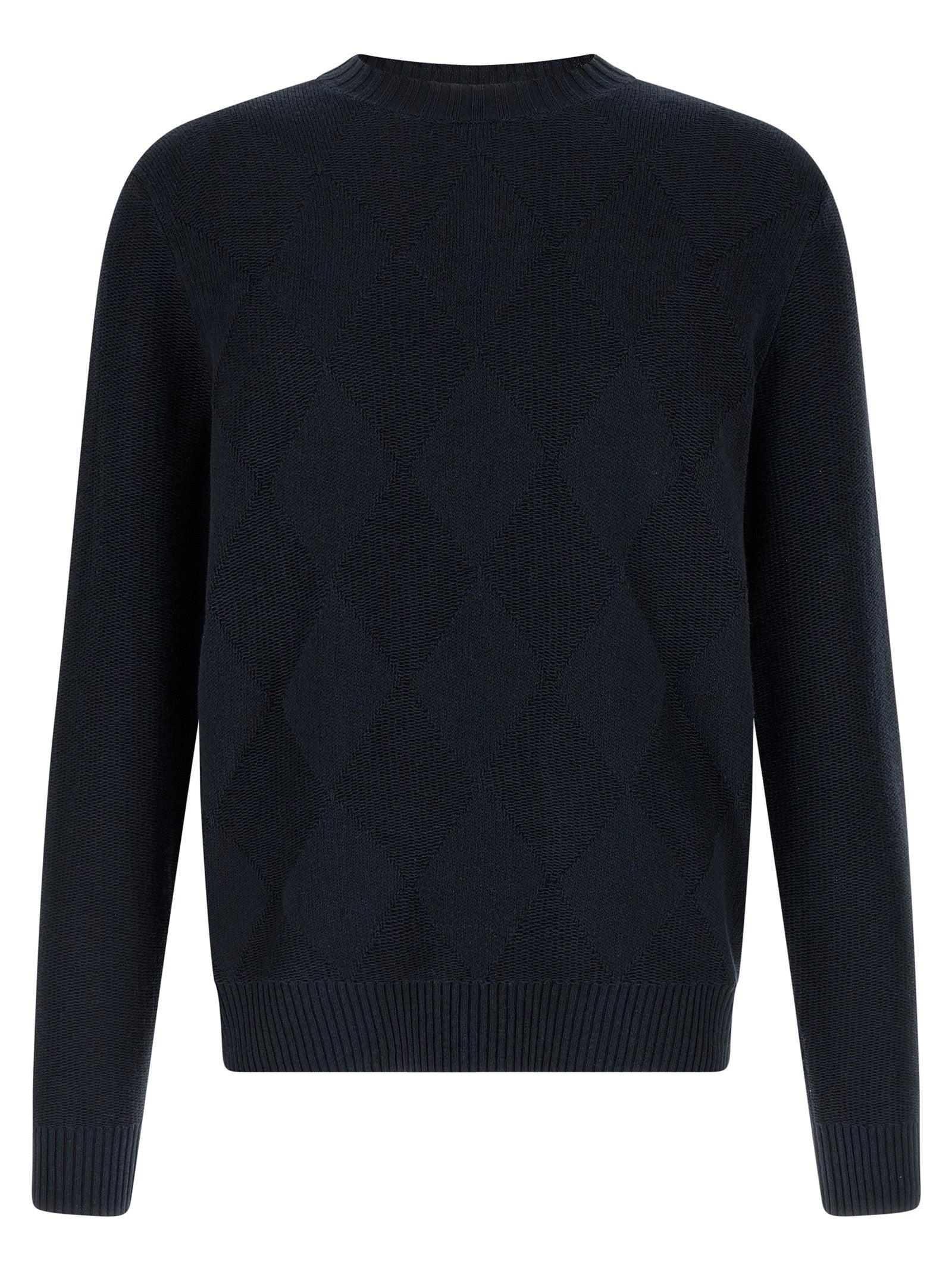 Blue Cotton Cardigan