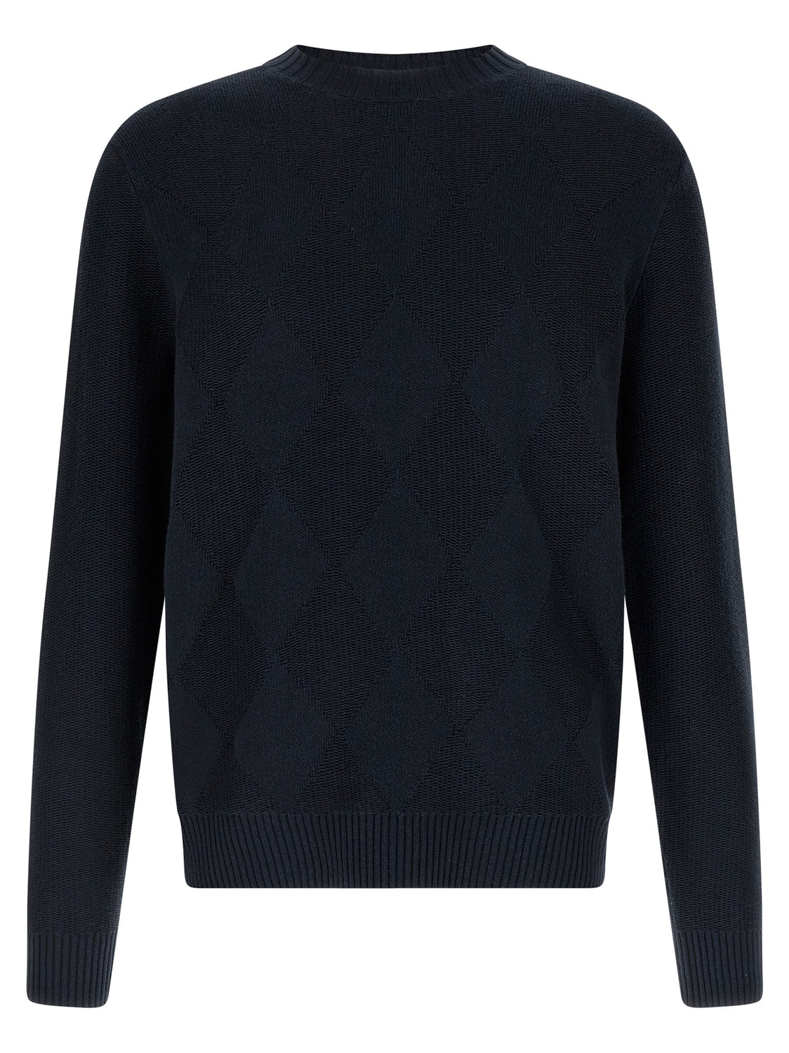 Blue Cotton Cardigan