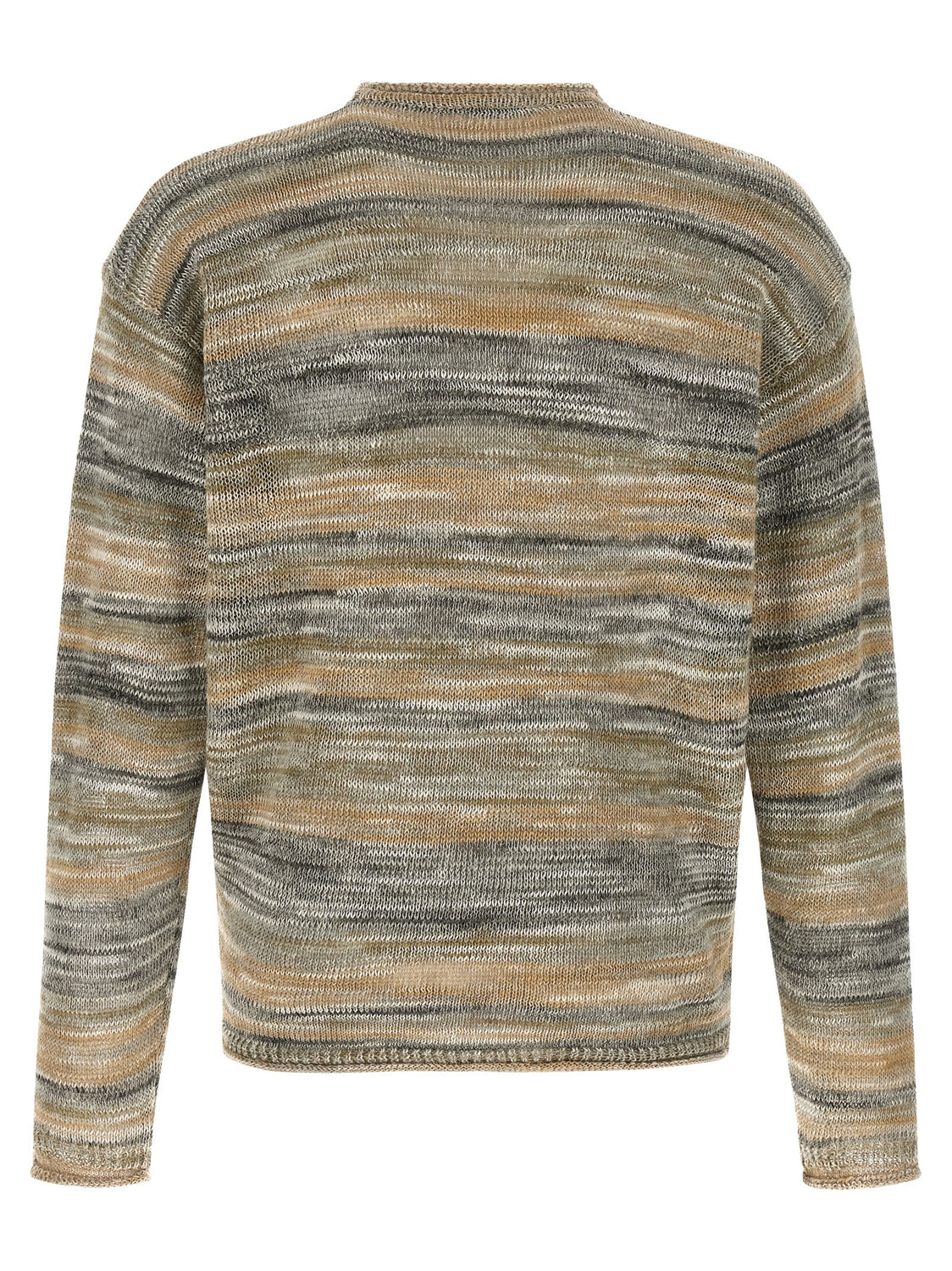 Gray Linen Cardigan