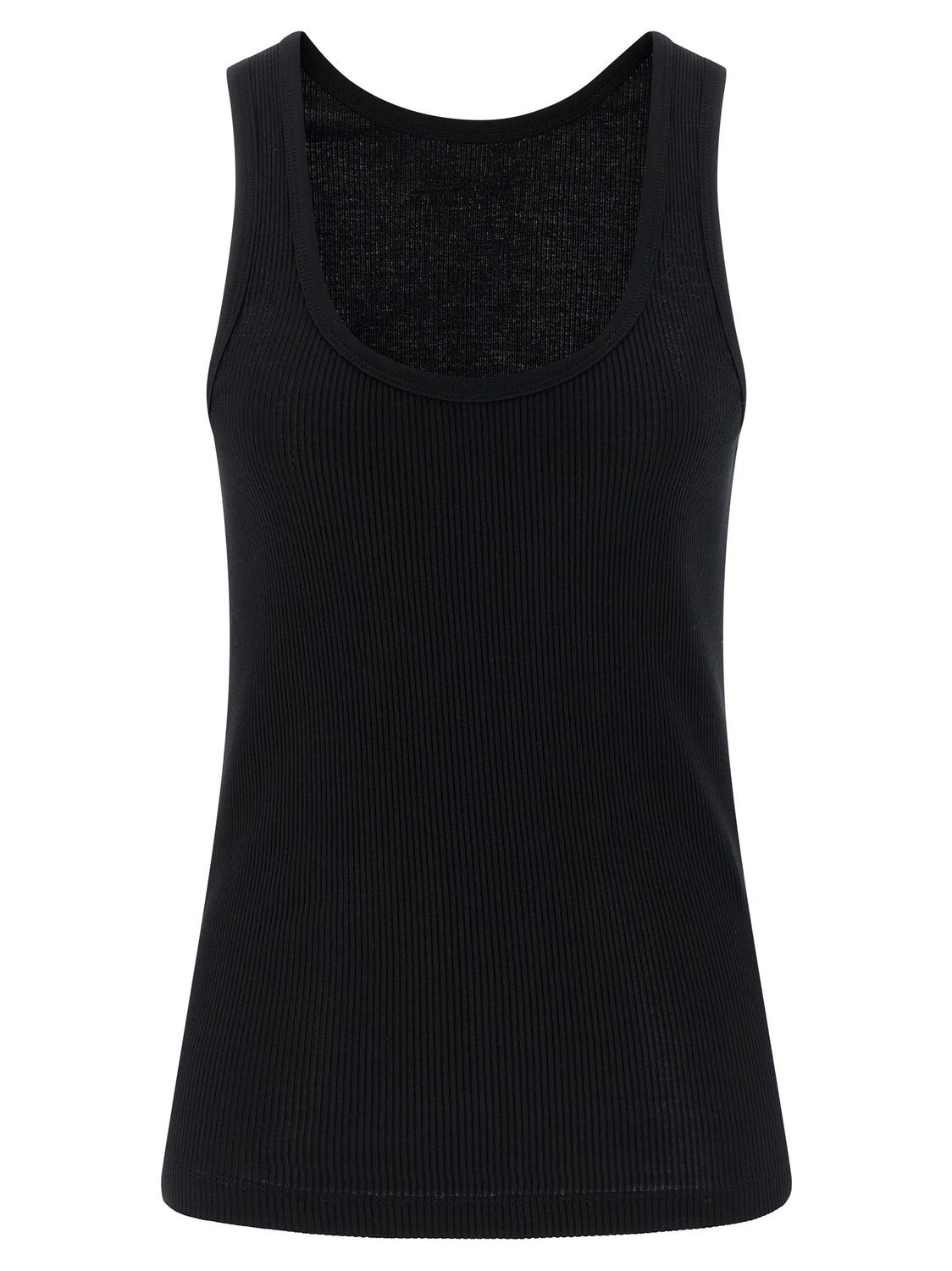 Black Cotton Tank Tops
