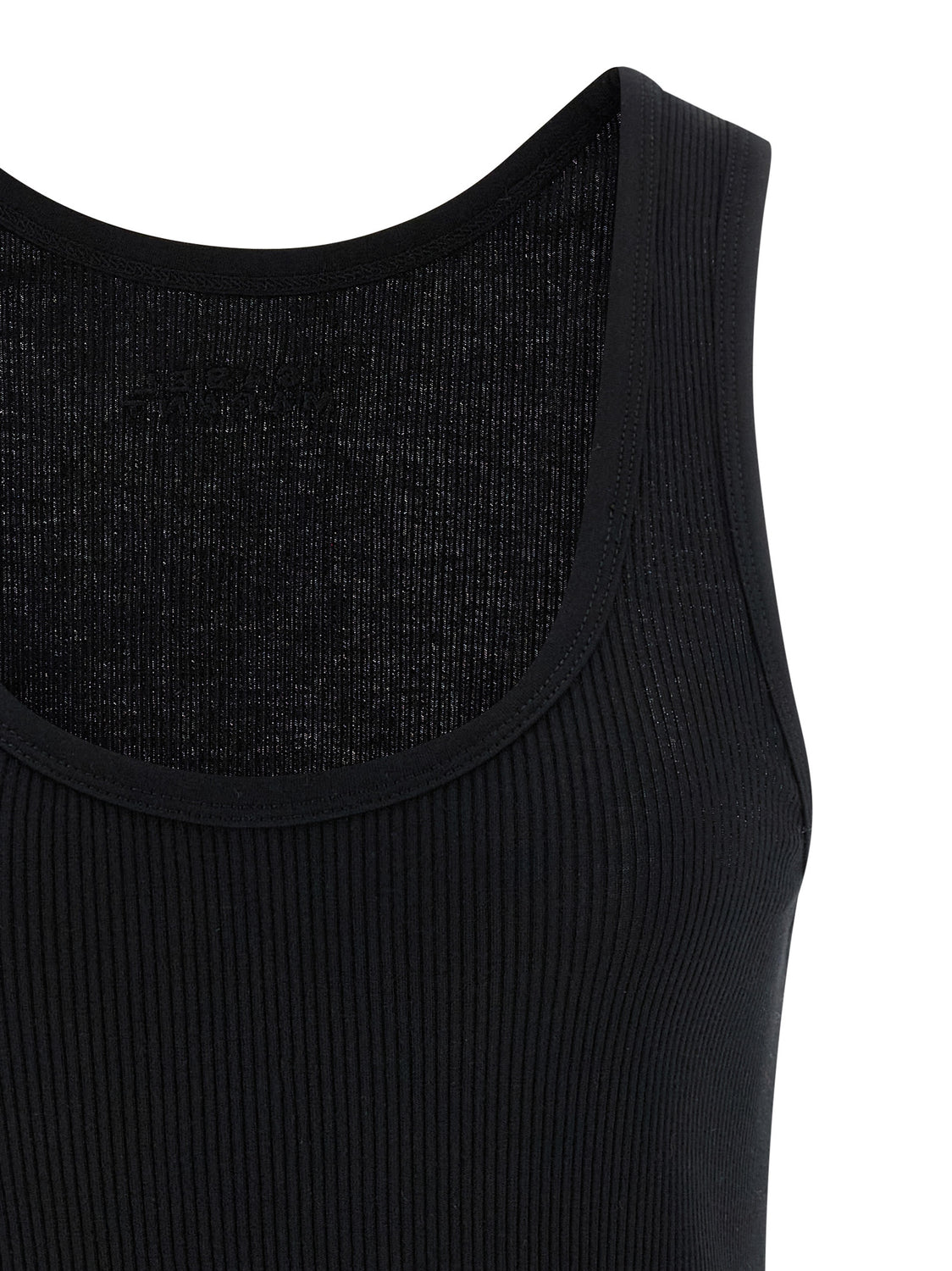 Black Cotton Tank Tops