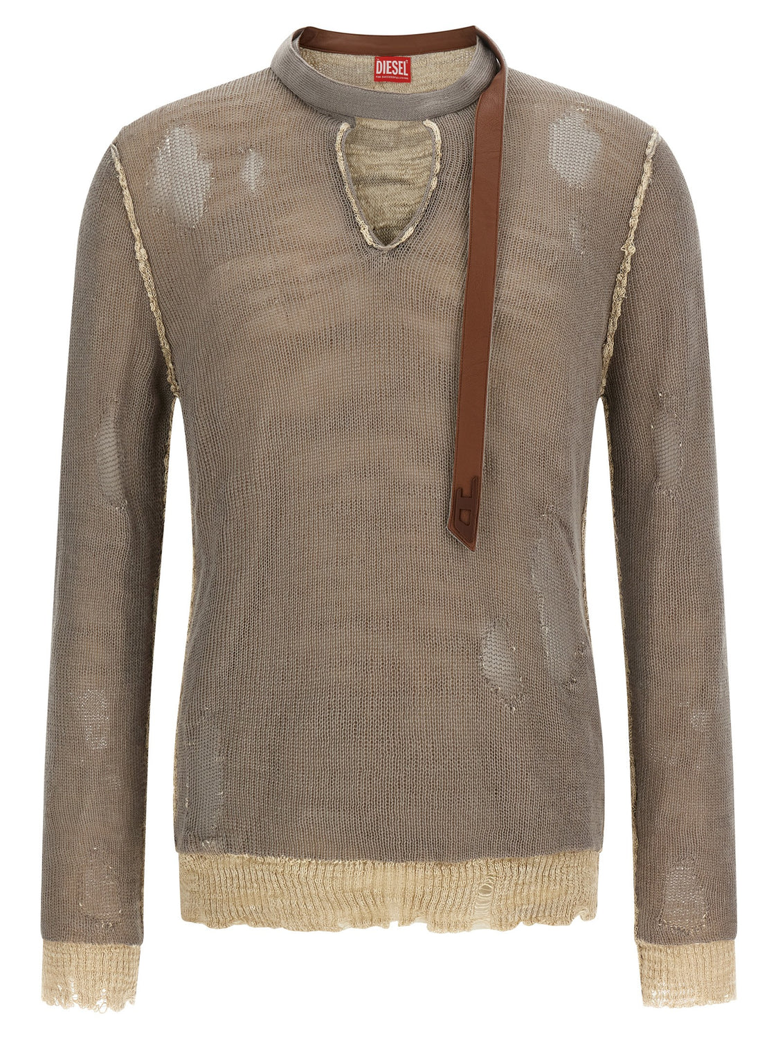 Gray Cotton Cardigan
