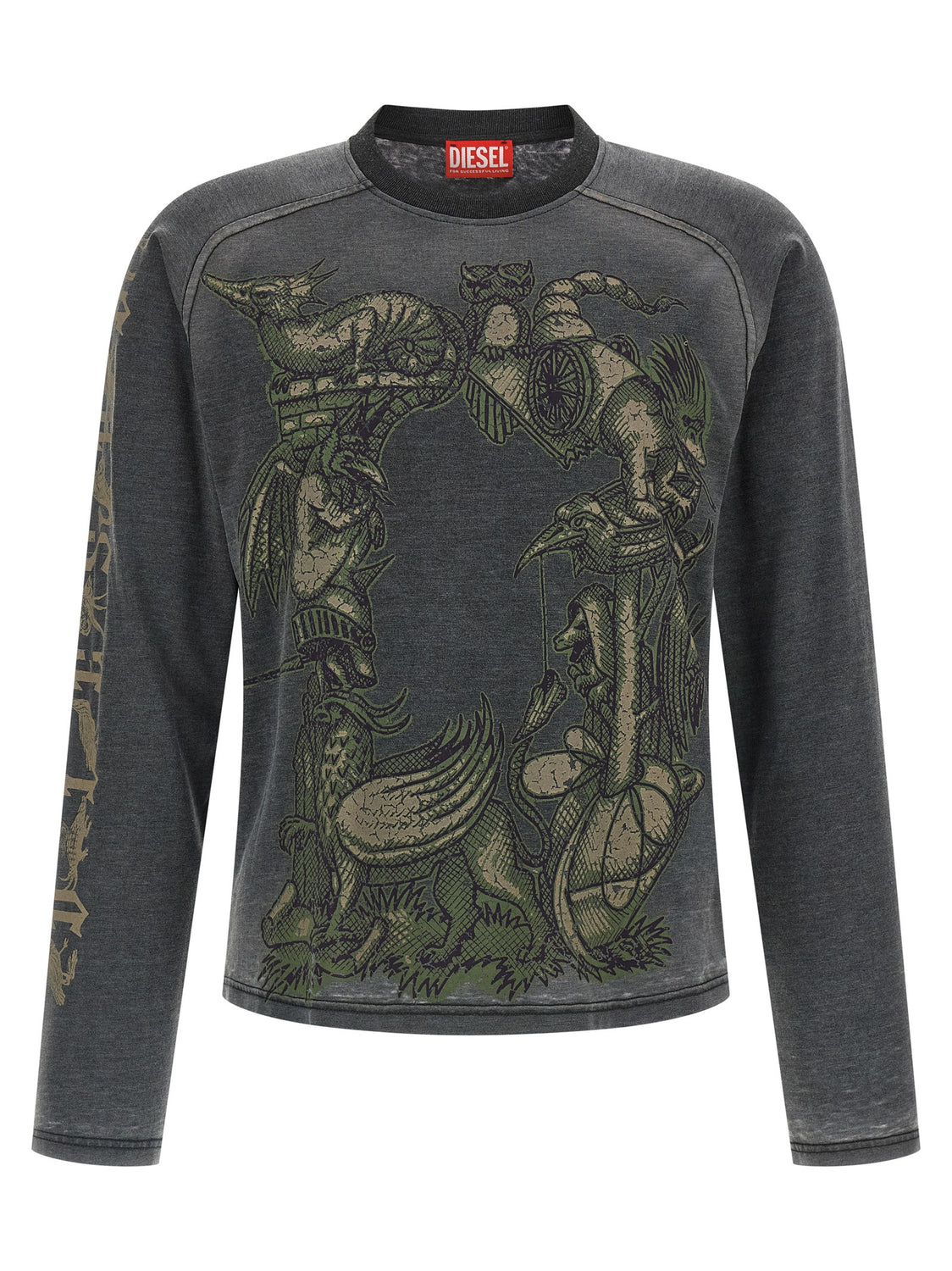 Gray Cotton Sportswear