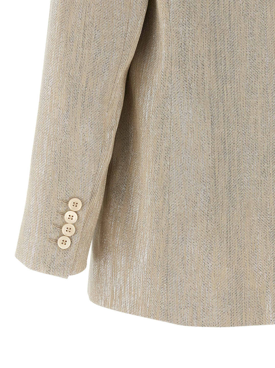 Beige Viscose Blazer