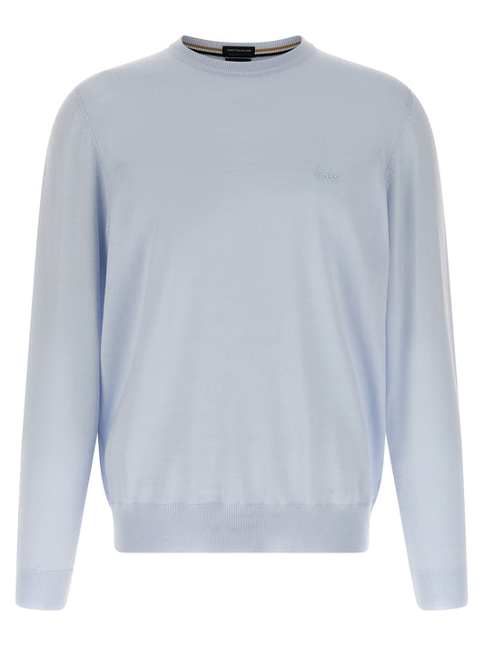 Blue Virgin Wool Cardigan