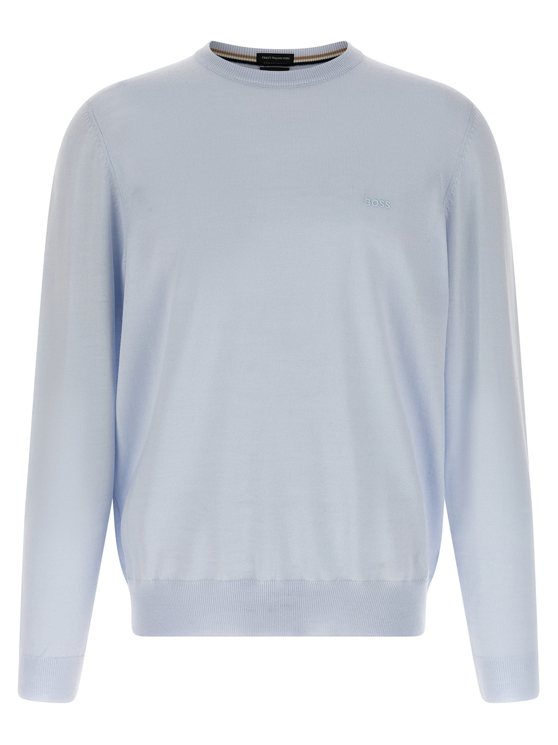 Blue Virgin Wool Cardigan