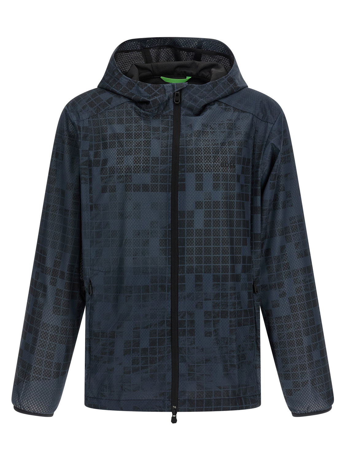 Blue Rubber Shell Jacket