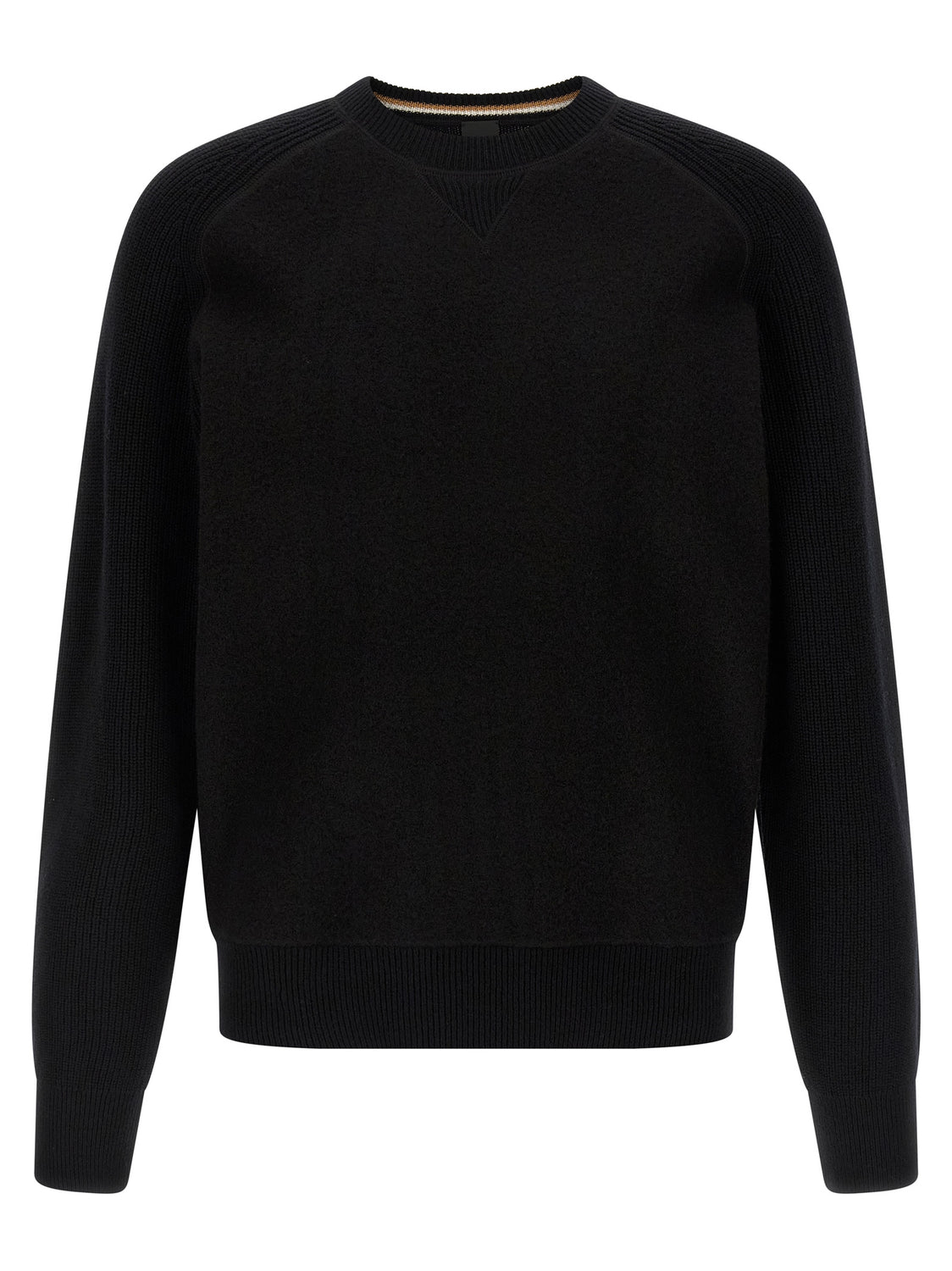 Black Virgin Wool Cardigan