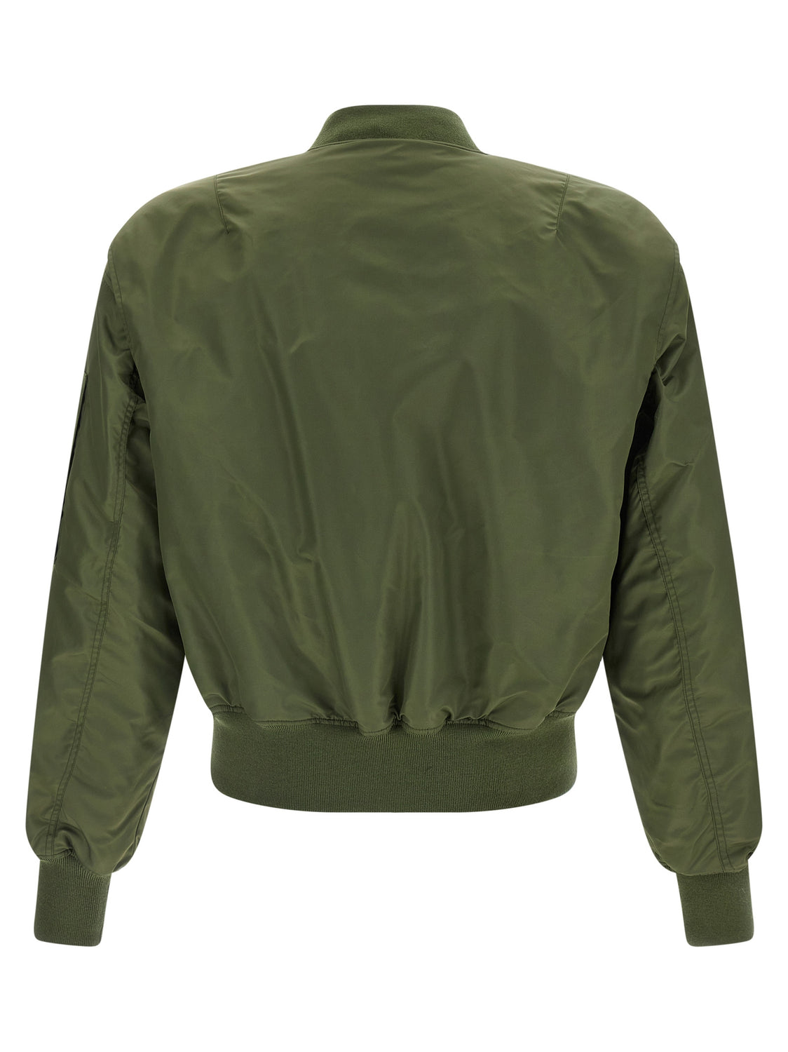 Bicolor Nylon Bomber