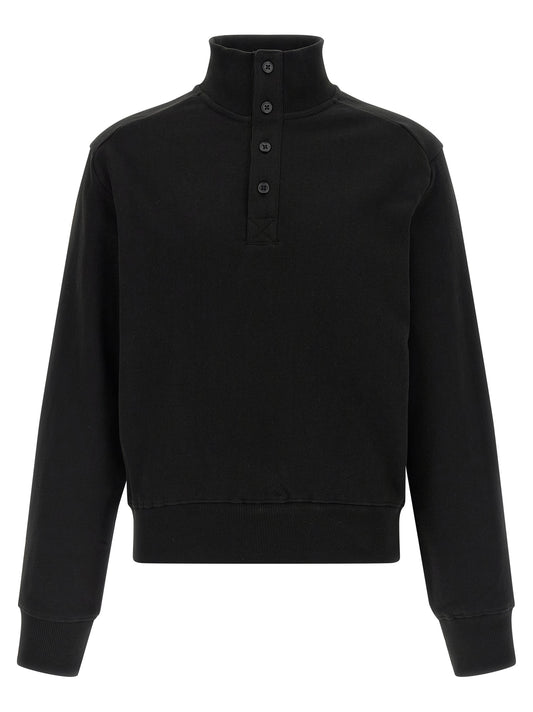 Black Cotton Cardigan