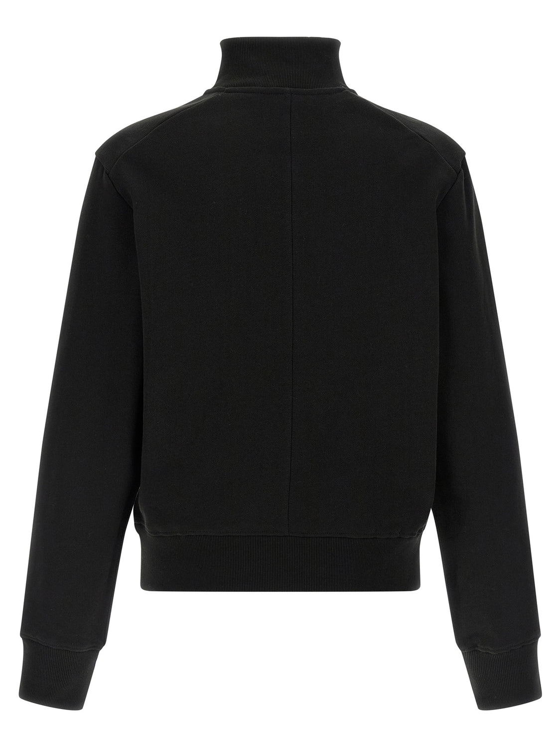 Black Cotton Cardigan