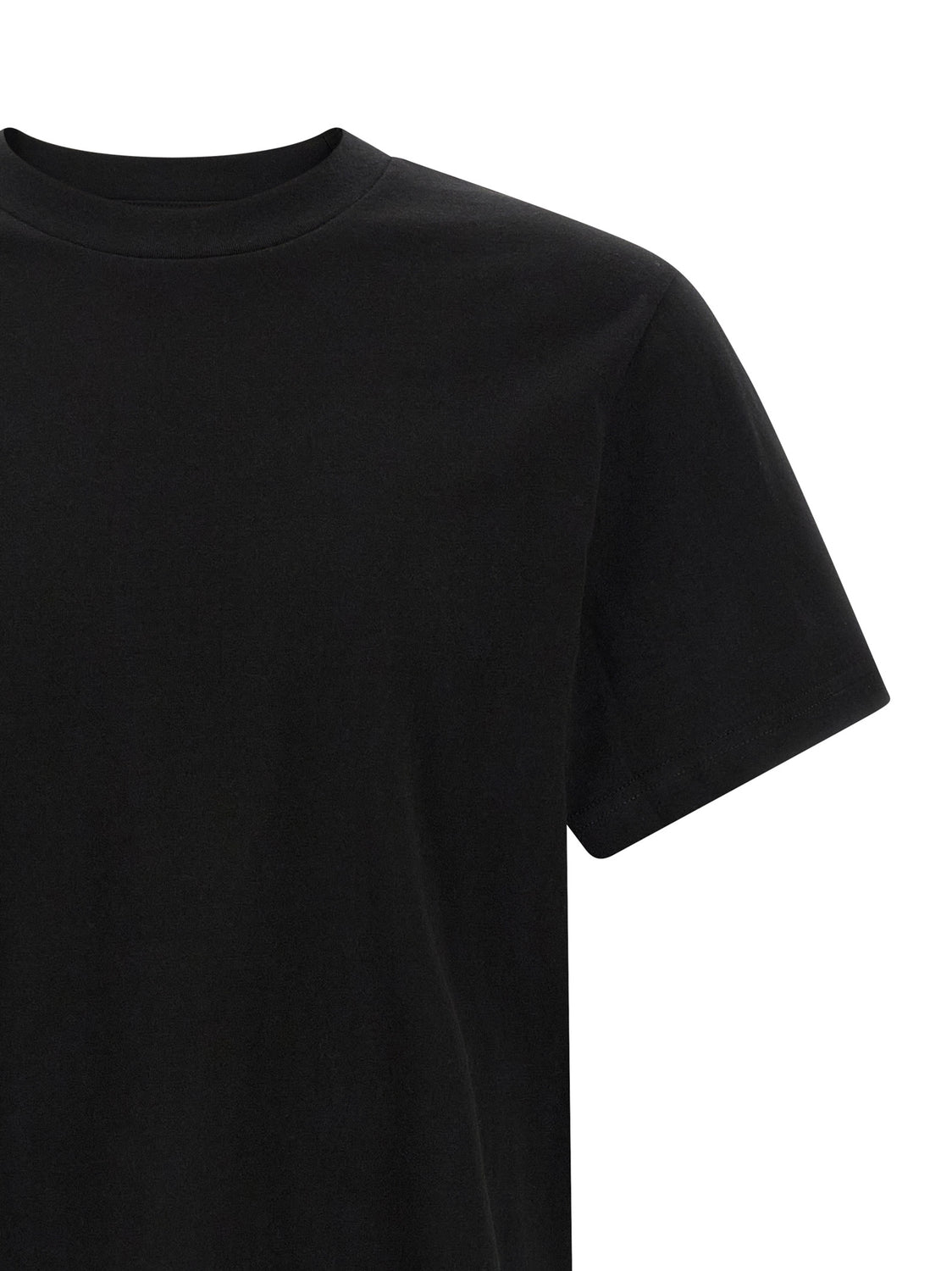 Black Cotton T-Shirt