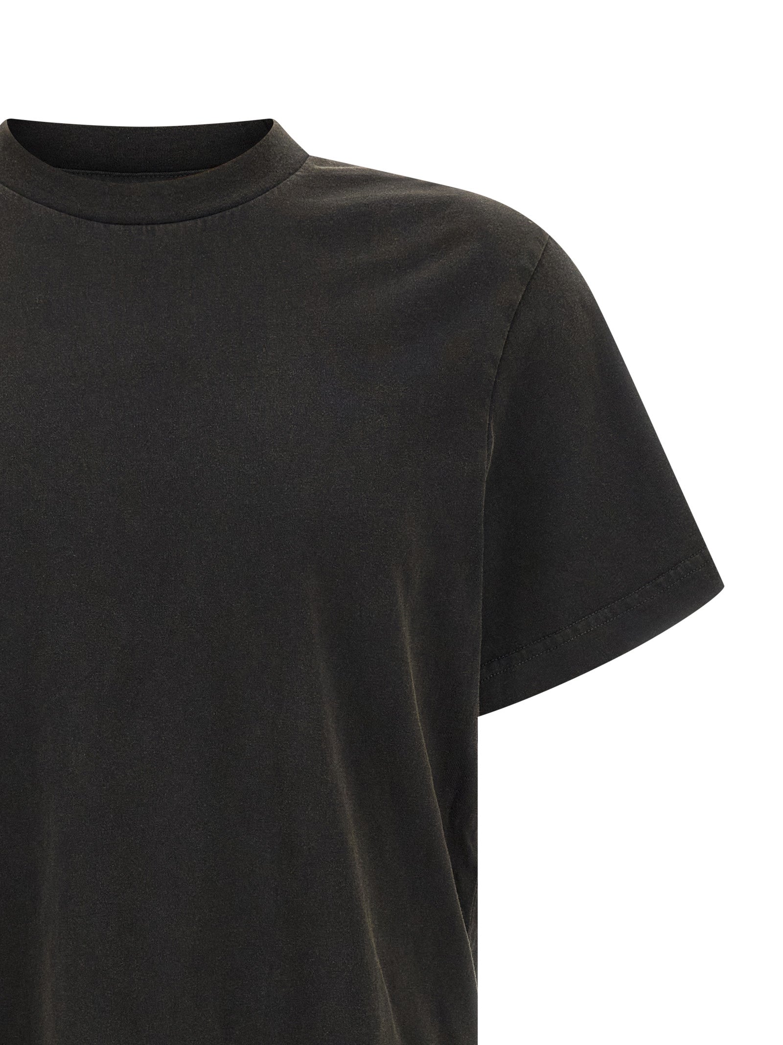 Gray Cotton T-Shirt