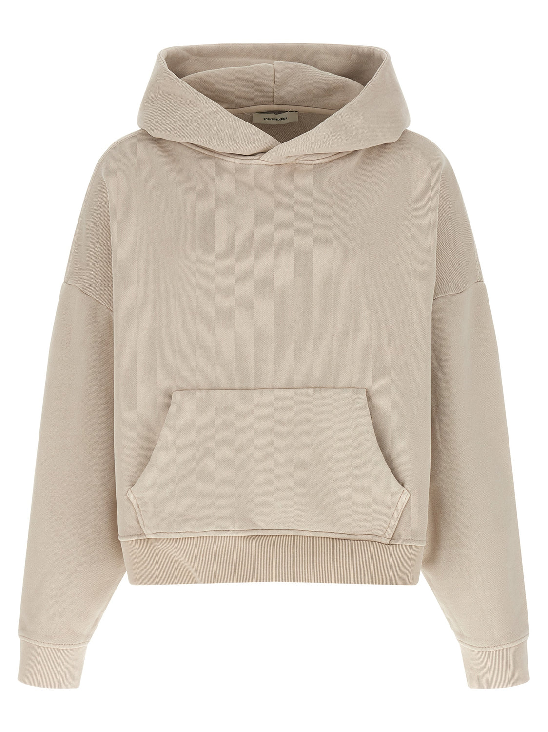 Beige Cotton Sweatshirt