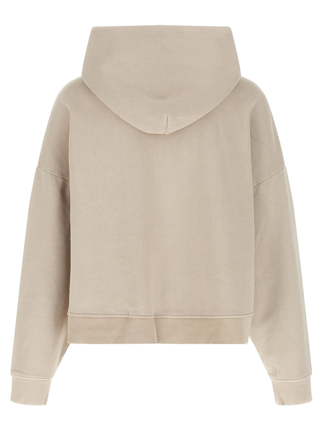 Beige Cotton Sweatshirt