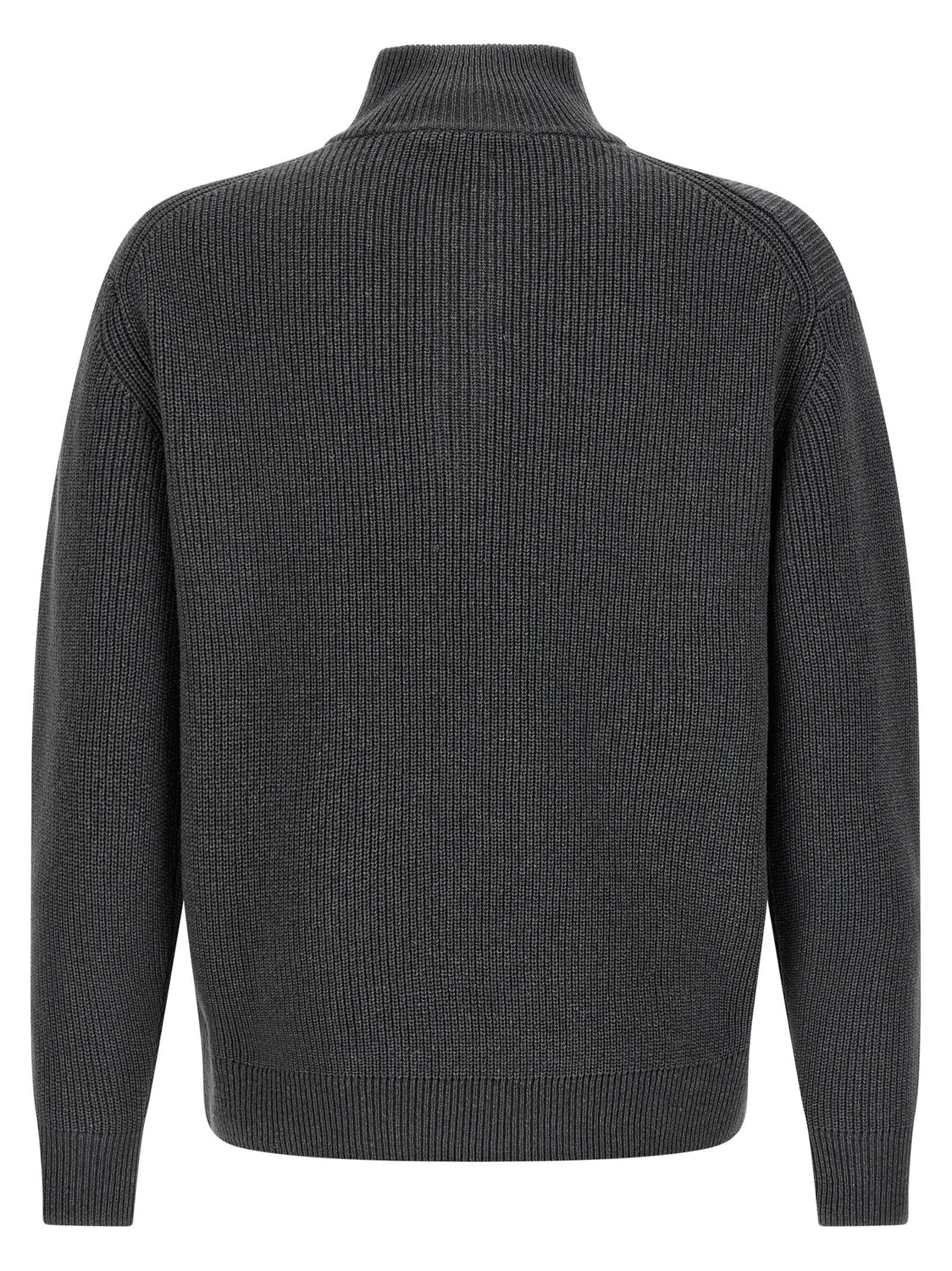 Gray Wool Cardigan