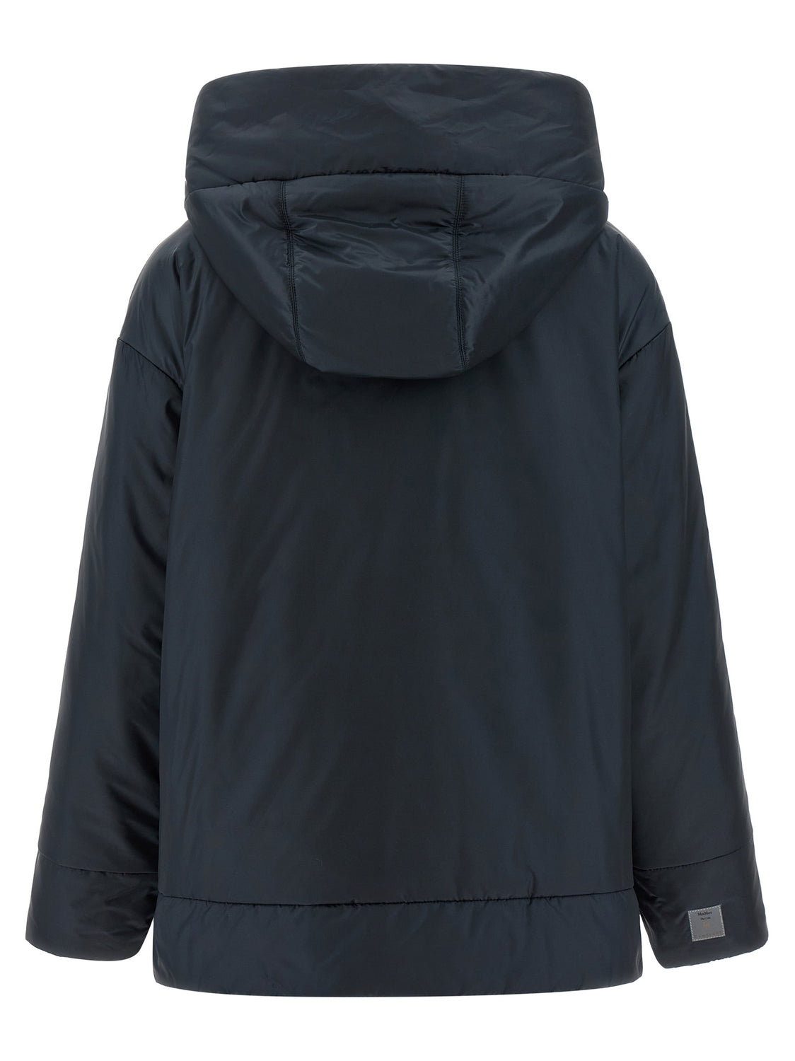 Blue Polyester Shell Jacket